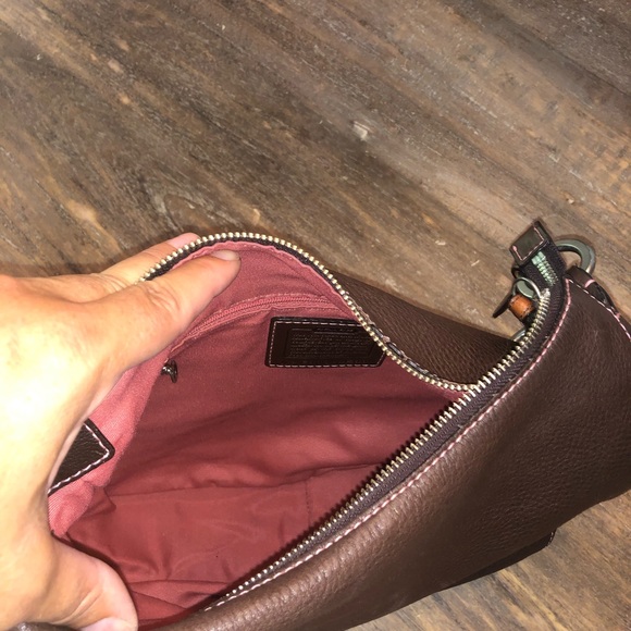 Genuine Vintage Pebble Leather Coach Hobo - Picture 8 of 8